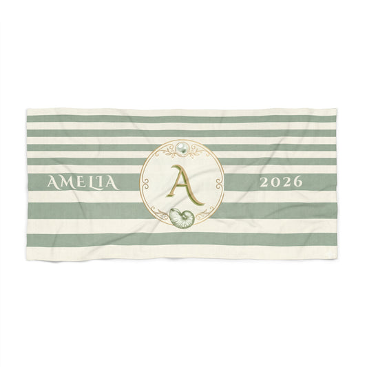 The "Mine, Not Yours" Personalized Beach Towel