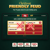Christmas Friendly Feud TV Game Show | Digital Download