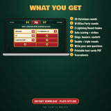 Christmas Friendly Feud TV Game Show | Digital Download