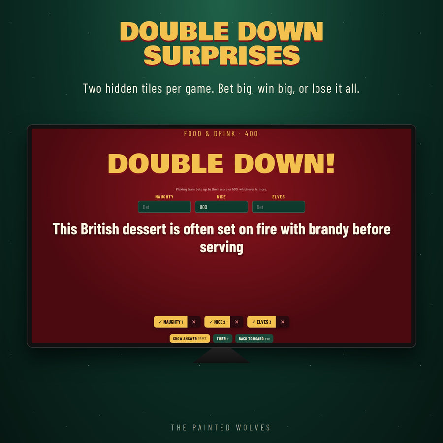 Christmas Trivia Showdown TV Game Show | Digital Download
