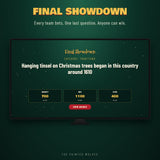 Christmas Trivia Showdown TV Game Show | Digital Download