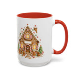 Personalized Gingerbread House Mug, Family Name Christmas Mug | Custom Est. Year Gift