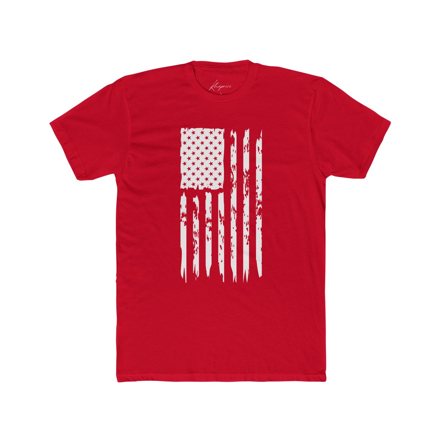 Distressed USA Flag Shirt for Men | Patriotic Tee with Next-Level Comfort