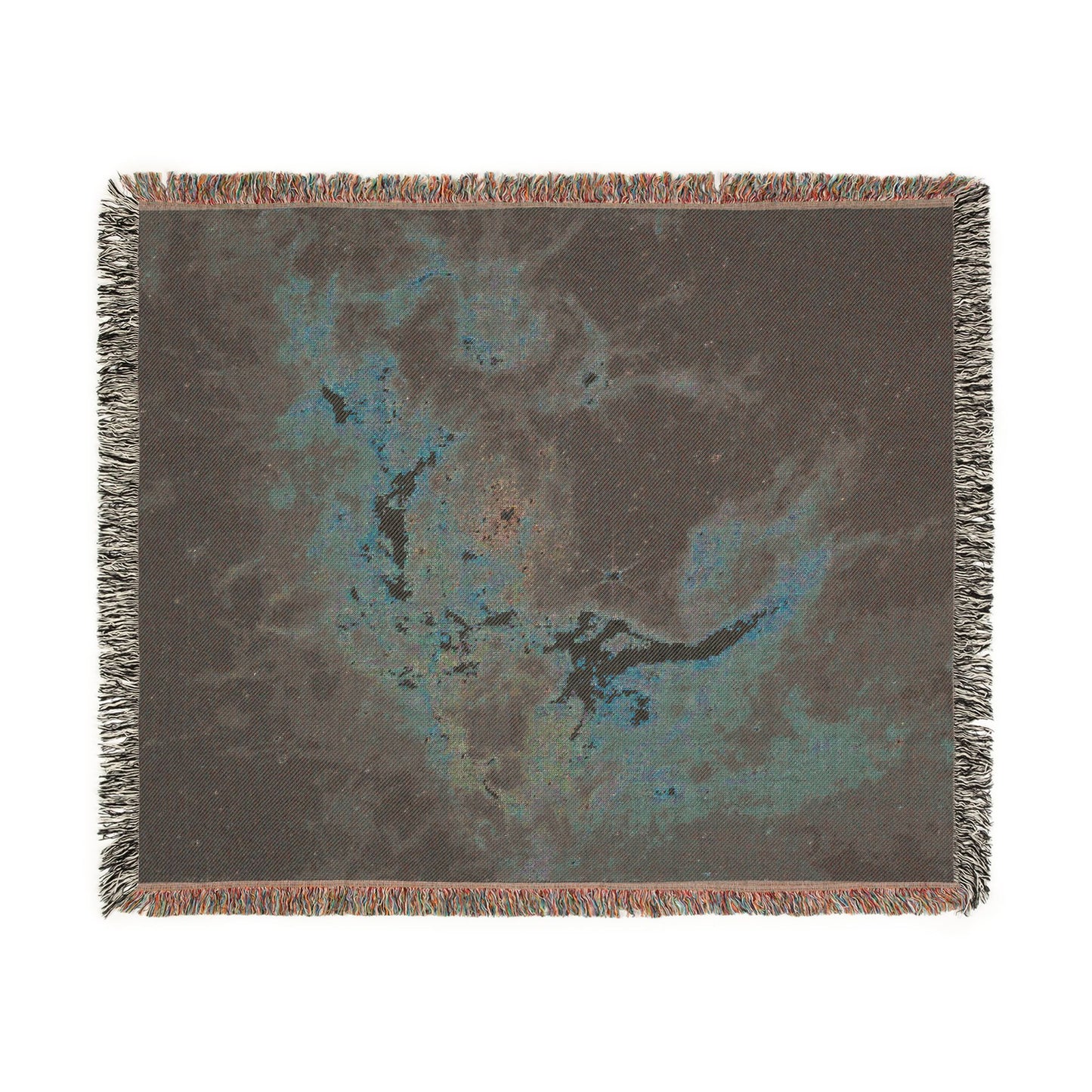 NASA JWST Tarantula Nebula Woven Blanket