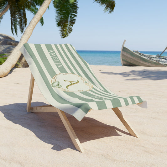 The "Mine, Not Yours" Personalized Beach Towel