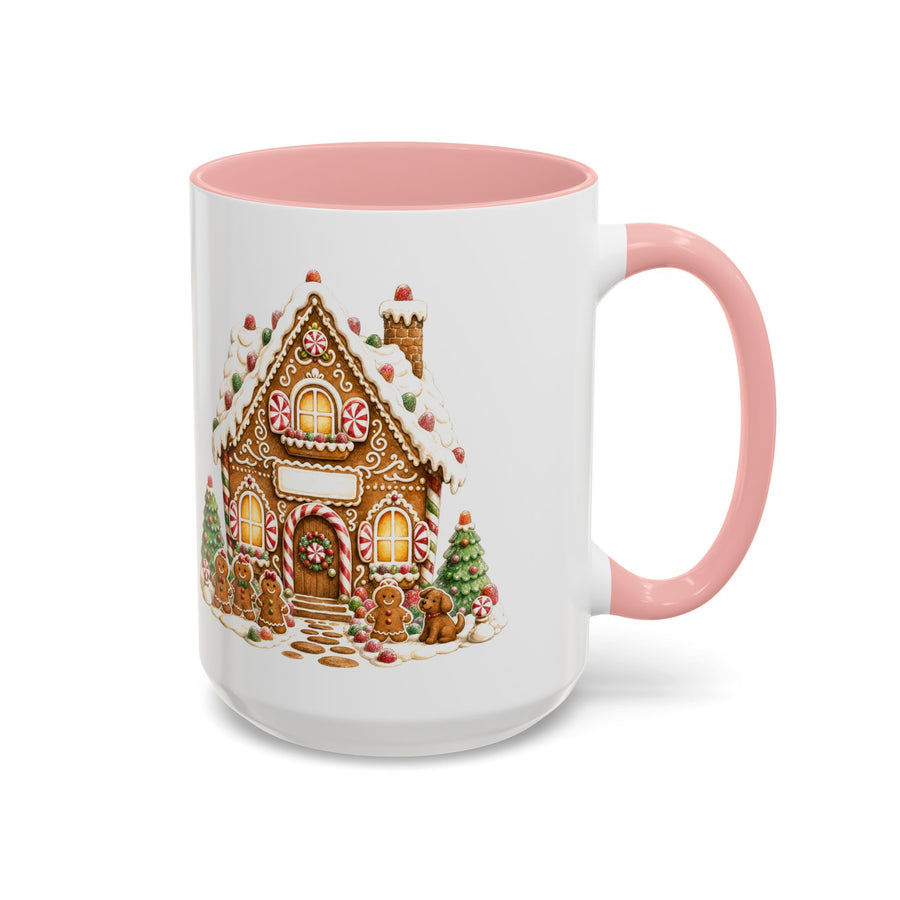 Personalized Gingerbread House Mug, Family Name Christmas Mug | Custom Est. Year Gift