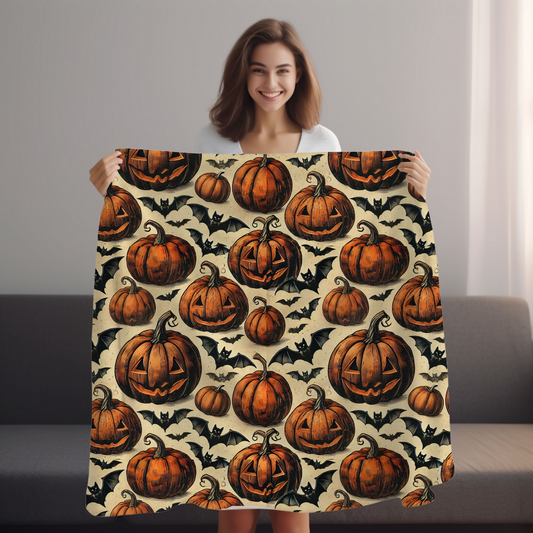 Vintage halloween blanket on sale