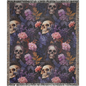 Creepy Cute Skull Woven Blanket: A Halloween Oddity with Charm