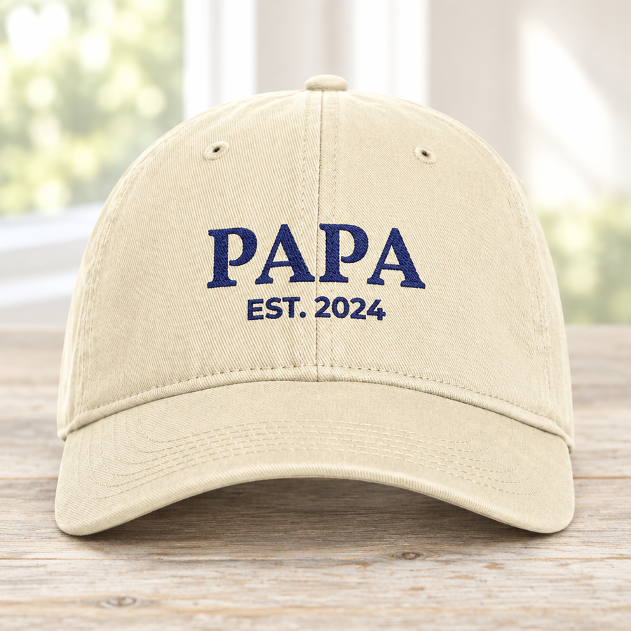 Papa hat in Ivory