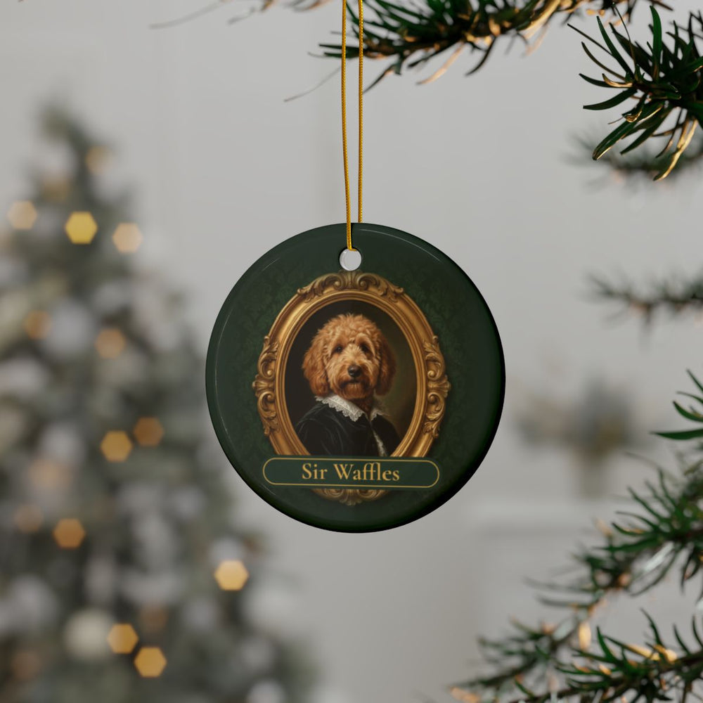 Custom Pet Portrait Ornament