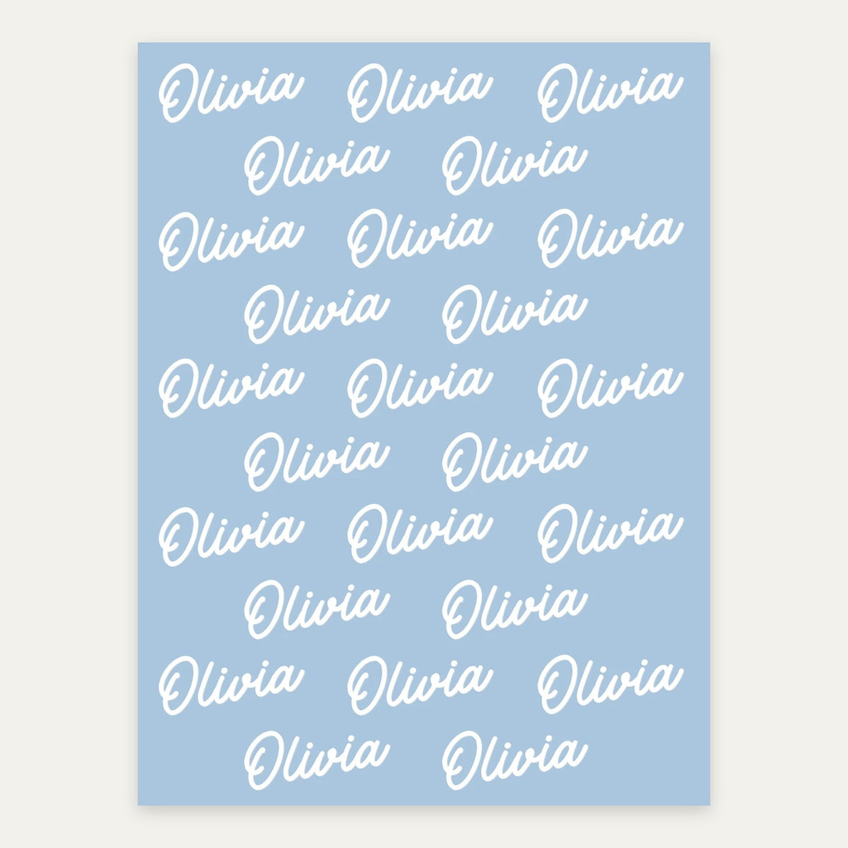 Baby Sky personalized name blanket