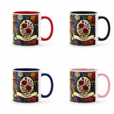 Handle colours red, black, navy and pink