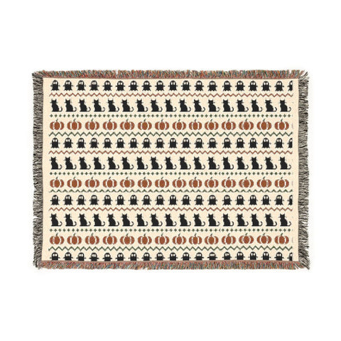 Haunted Heirloom Fair Isle Woven Blanket